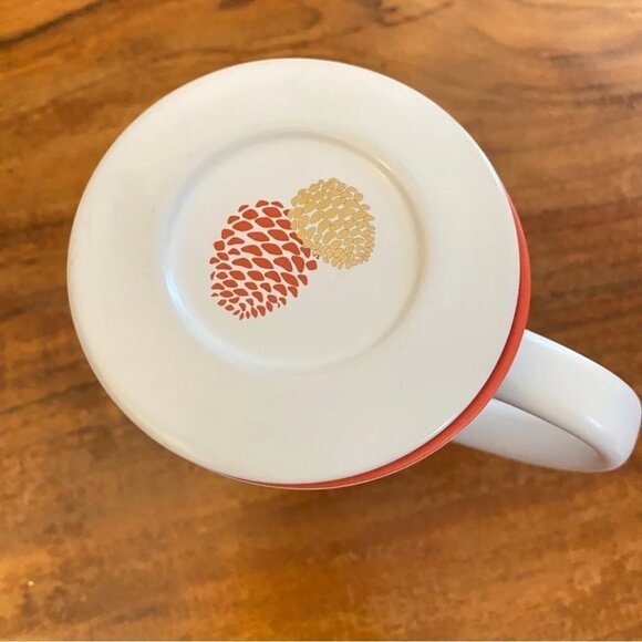 David’s Tea Retired Golden Pinecone Perfect Mug 12oz - Picture 2 of 13